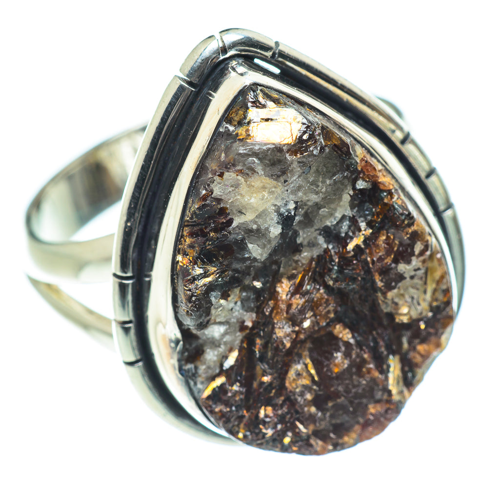 Astrophyllite Rings handcrafted by Anasilvercos - RING55602