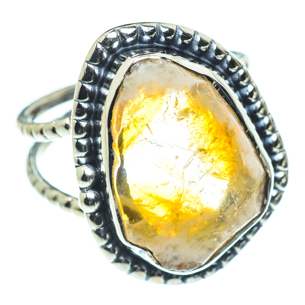 Citrine Rings handcrafted by Anasilvercos - RING55604