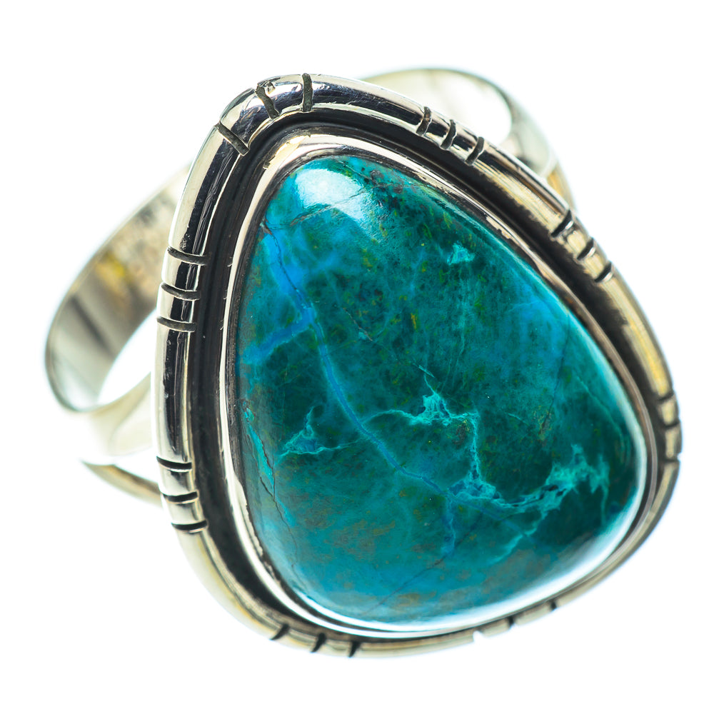 Chrysocolla Rings handcrafted by Anasilvercos - RING55608