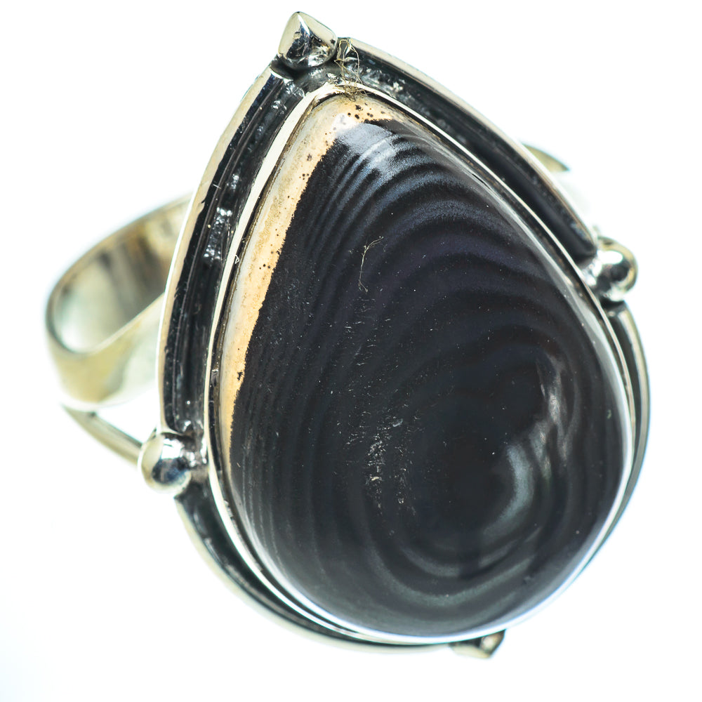 Psilomelane Rings handcrafted by Anasilvercos - RING55626