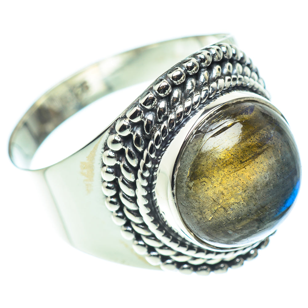 Labradorite Rings handcrafted by Anasilvercos - RING55630