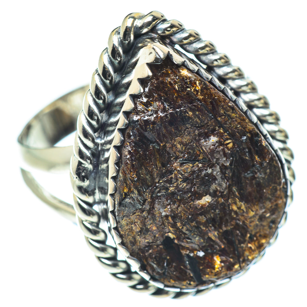 Astrophyllite Rings handcrafted by Anasilvercos - RING55640