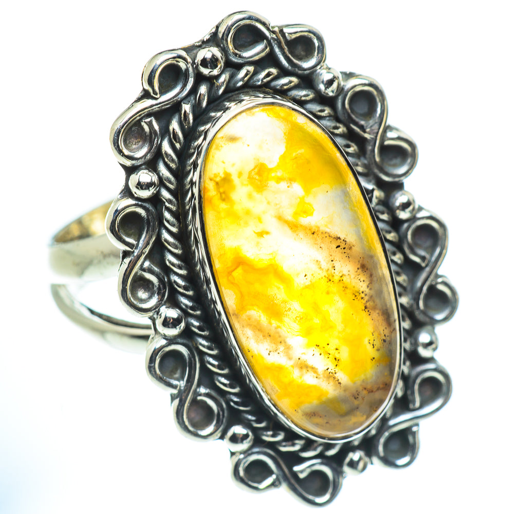 Ocean Jasper Rings handcrafted by Anasilvercos - RING55646