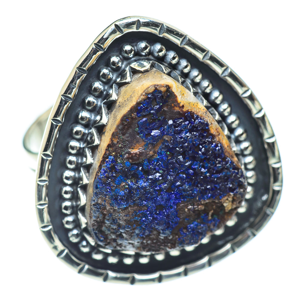 Azurite Rings handcrafted by Anasilvercos - RING55658