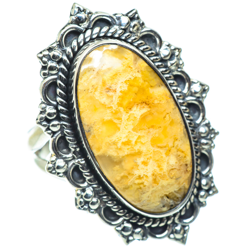 Ocean Jasper Rings handcrafted by Anasilvercos - RING55709