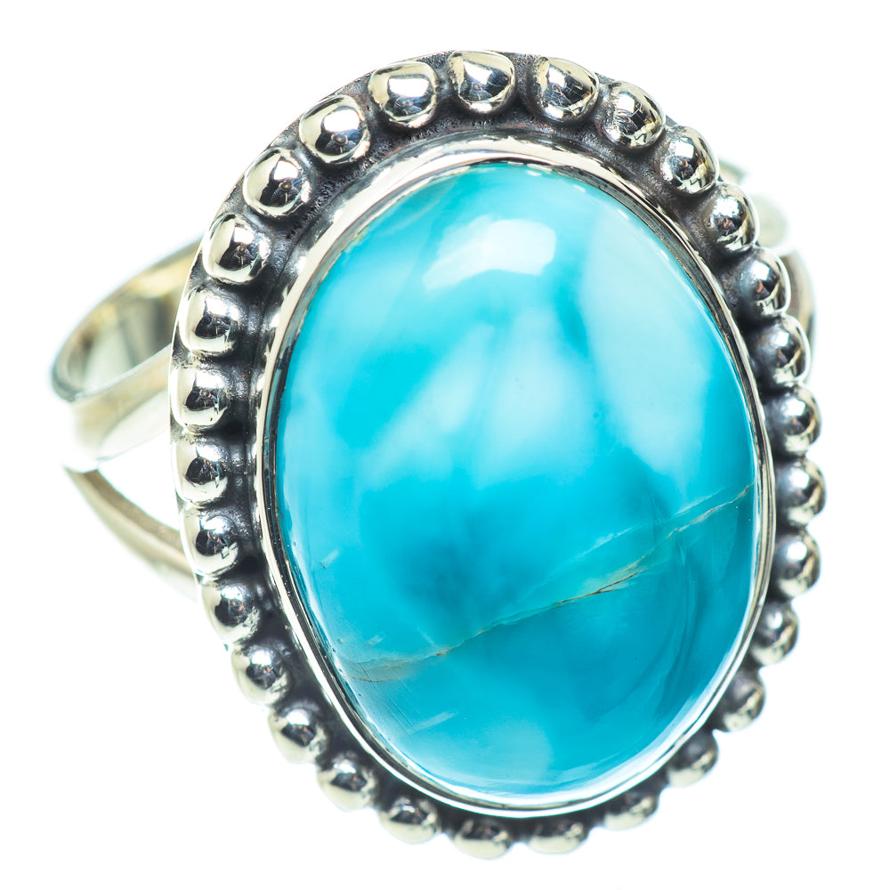 Larimar Rings handcrafted by Anasilvercos - RING55720