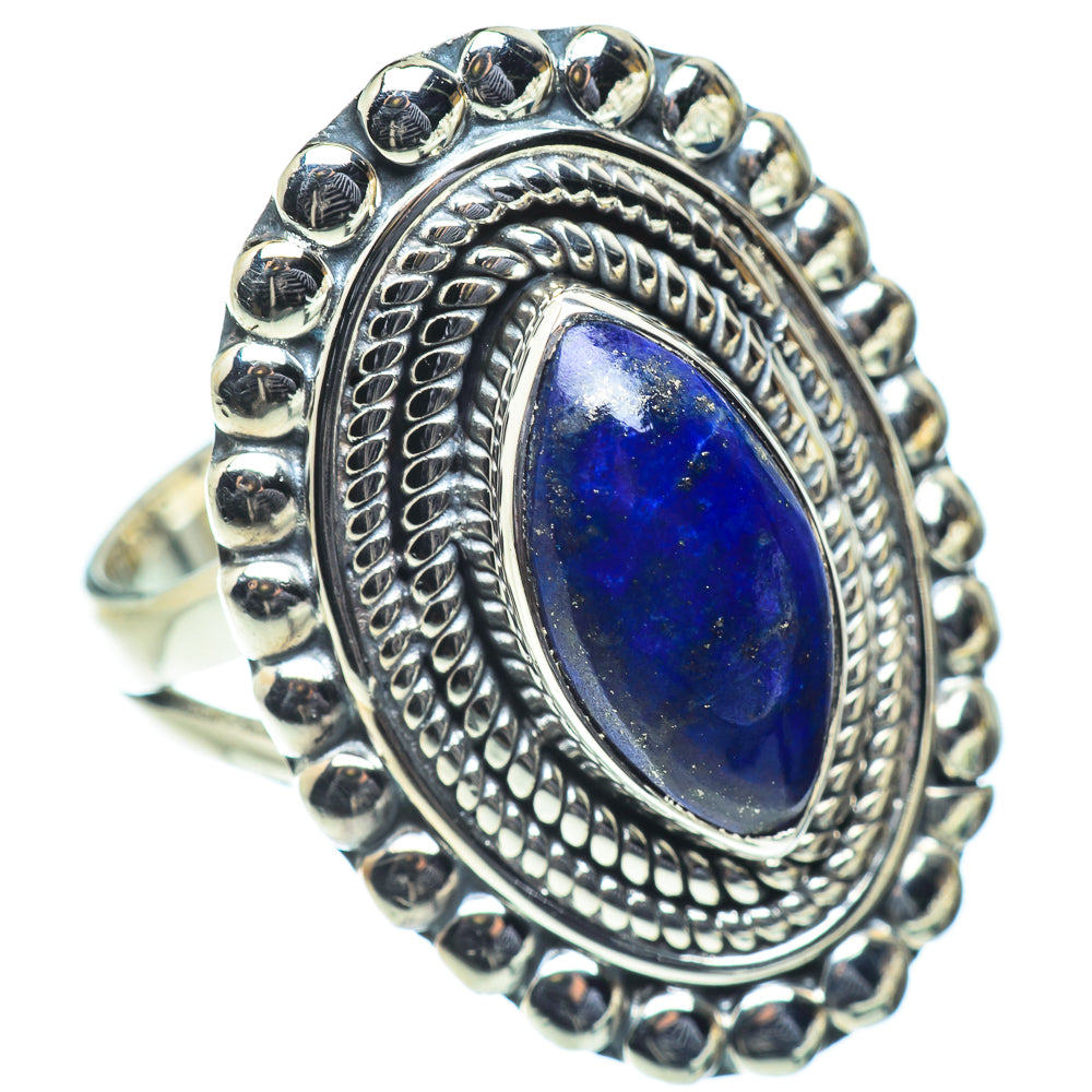 Lapis Lazuli Rings handcrafted by Anasilvercos - RING55724