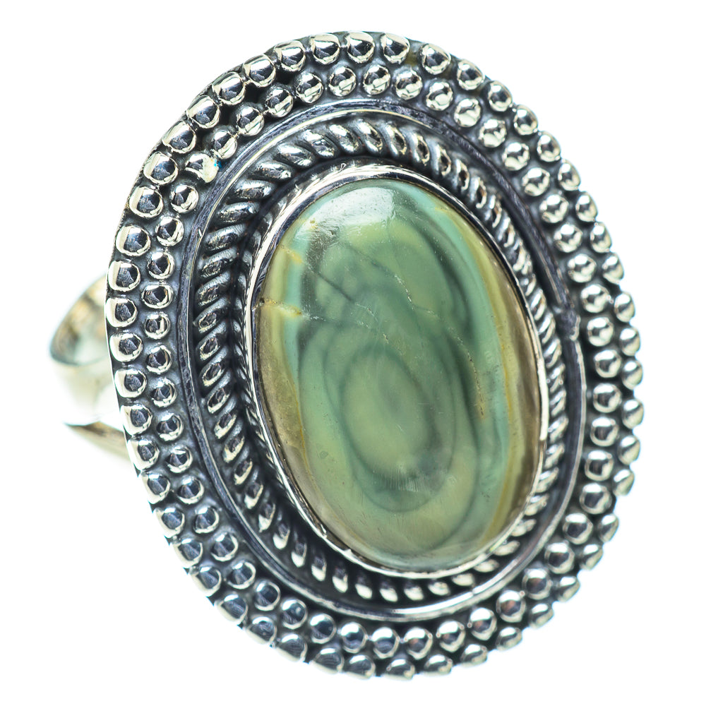 Willow Creek Jasper Rings handcrafted by Anasilvercos - RING55762