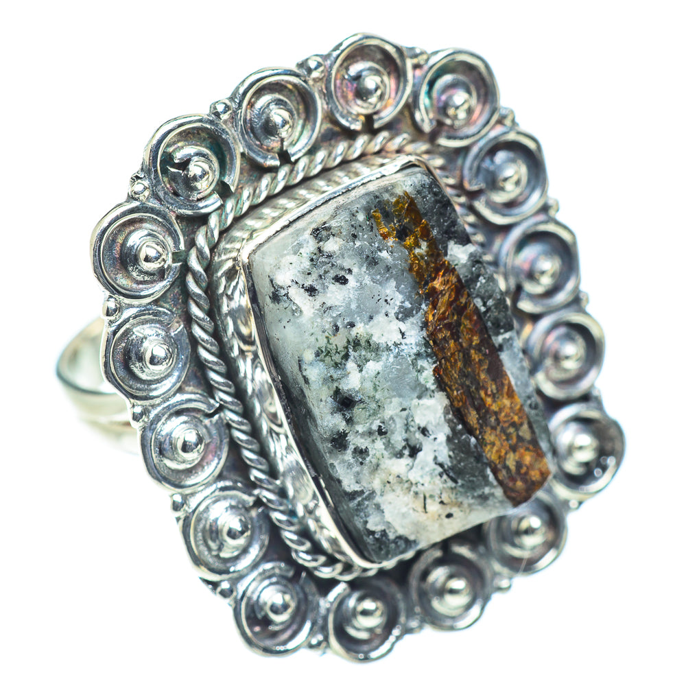 Astrophyllite Rings handcrafted by Anasilvercos - RING55769