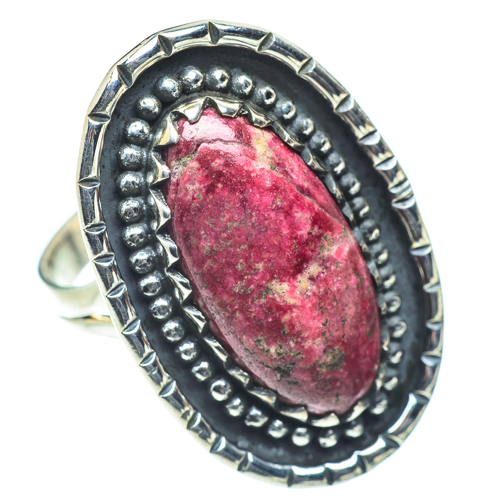 Thulite Rings handcrafted by Anasilvercos - RING55772