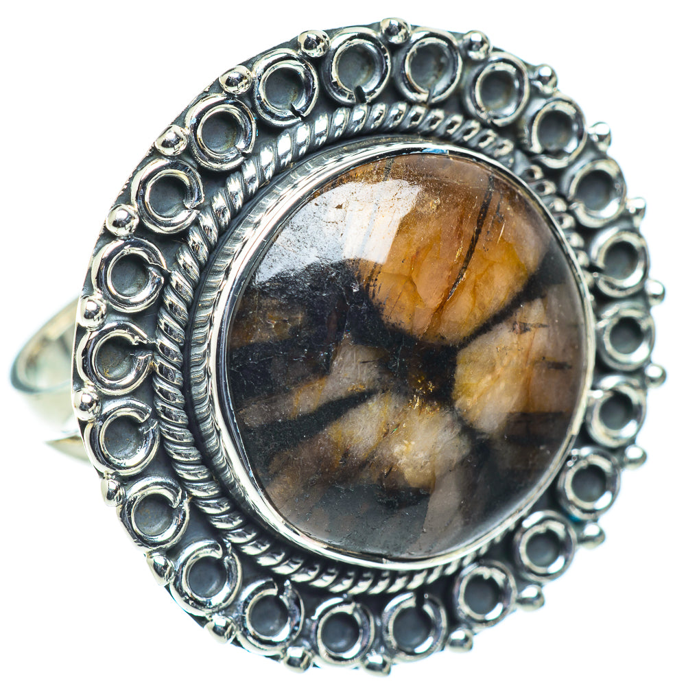 Chiastolite Rings handcrafted by Anasilvercos - RING55795