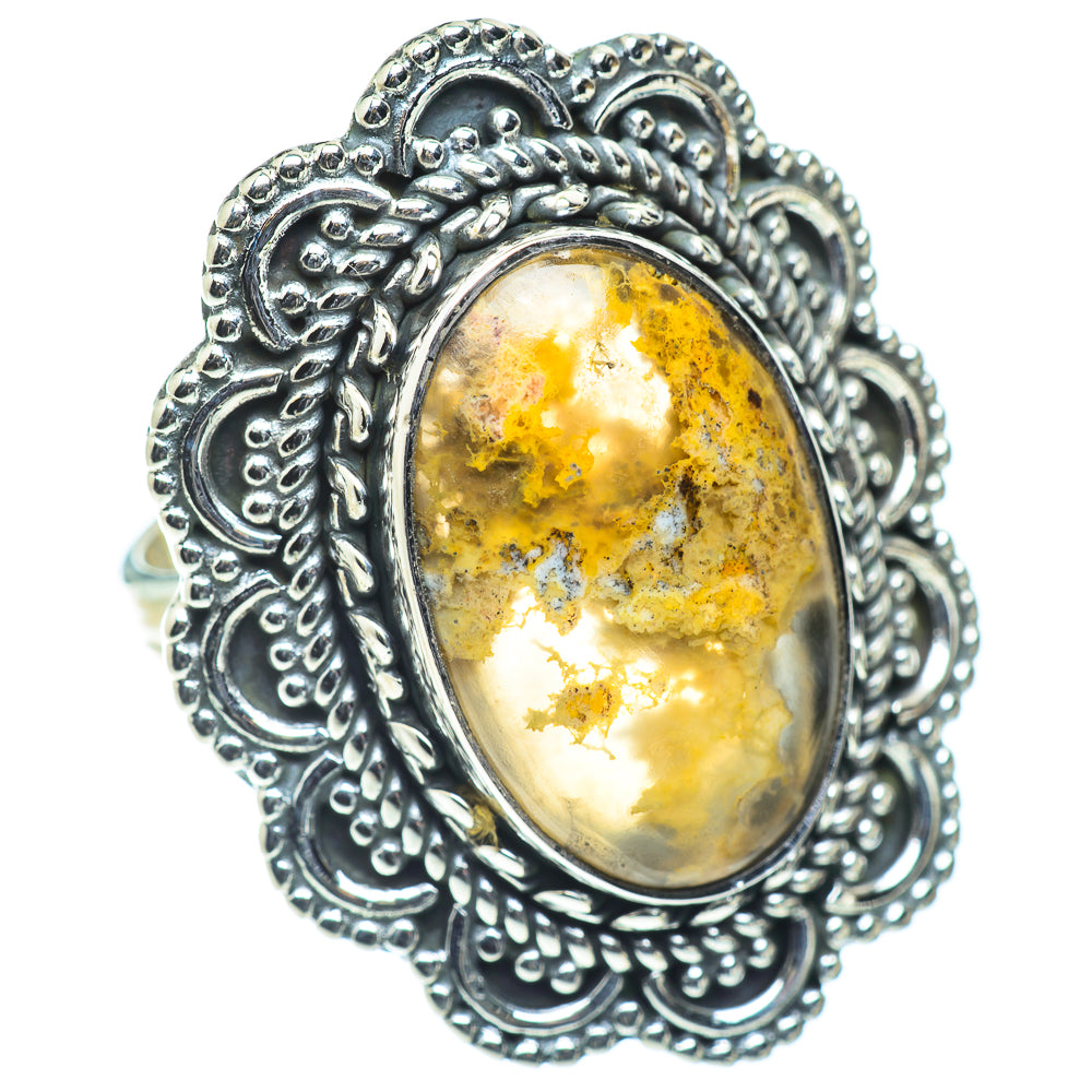 Ocean Jasper Rings handcrafted by Anasilvercos - RING55797