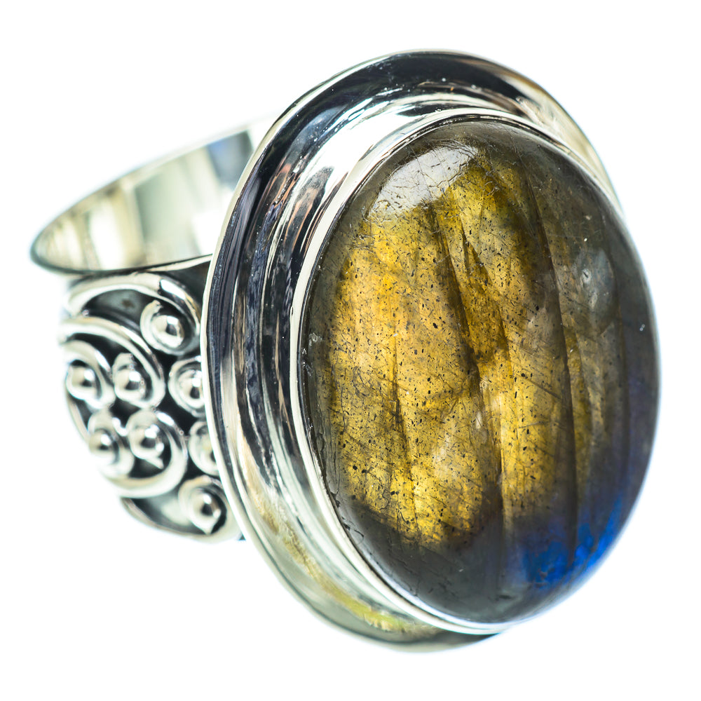 Labradorite Rings handcrafted by Anasilvercos - RING55816