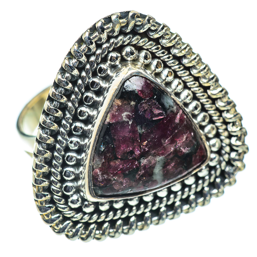 Russian Eudialyte Rings handcrafted by Anasilvercos - RING55829