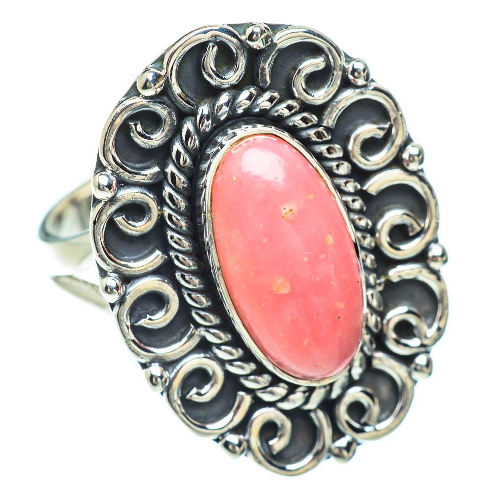 Pink Opal Rings handcrafted by Anasilvercos - RING55854