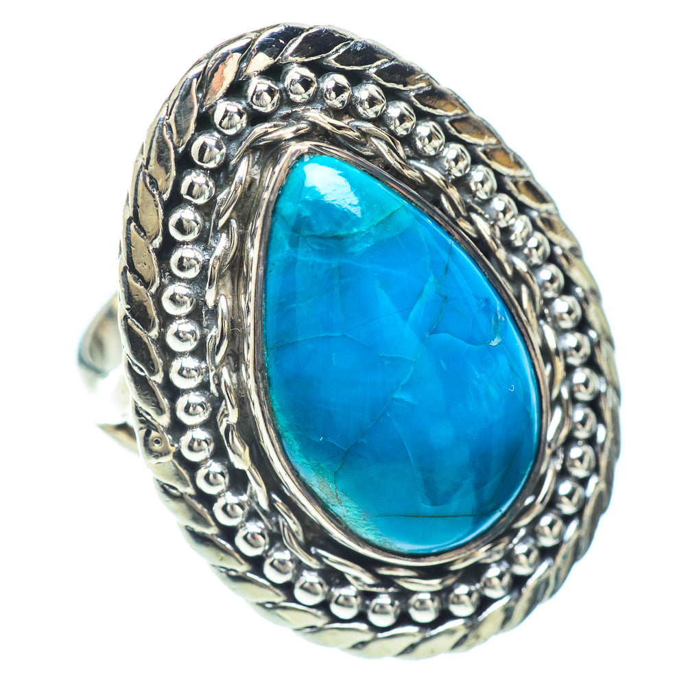 Chrysocolla Rings handcrafted by Anasilvercos - RING55872