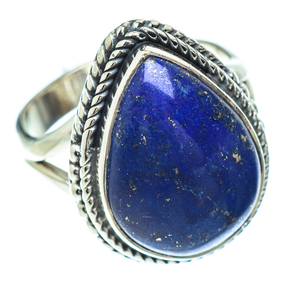 Lapis Lazuli Rings handcrafted by Anasilvercos - RING55873