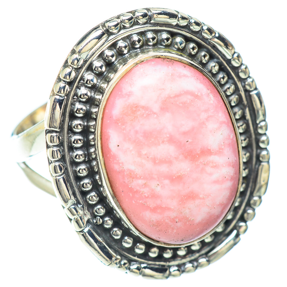 Pink Opal Rings handcrafted by Anasilvercos - RING55890