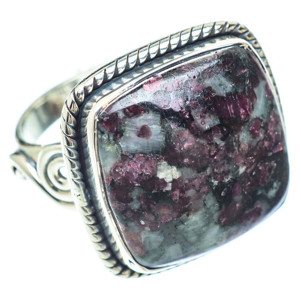 Russian Eudialyte Rings handcrafted by Anasilvercos - RING55894