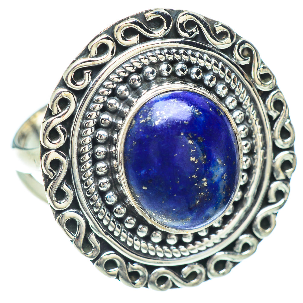 Lapis Lazuli Rings handcrafted by Anasilvercos - RING55905