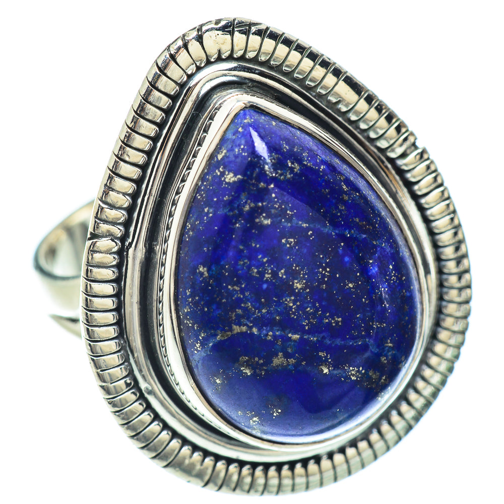 Lapis Lazuli Rings handcrafted by Anasilvercos - RING55907