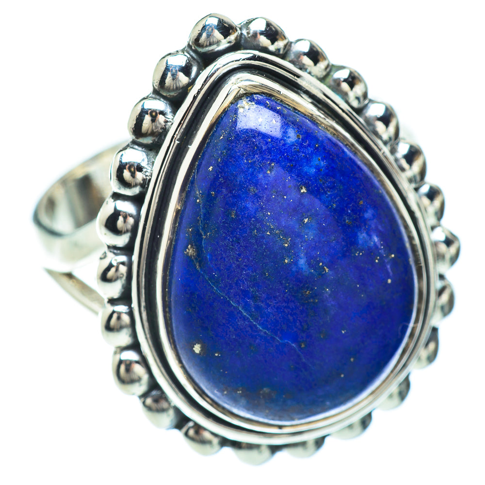 Lapis Lazuli Rings handcrafted by Anasilvercos - RING55936