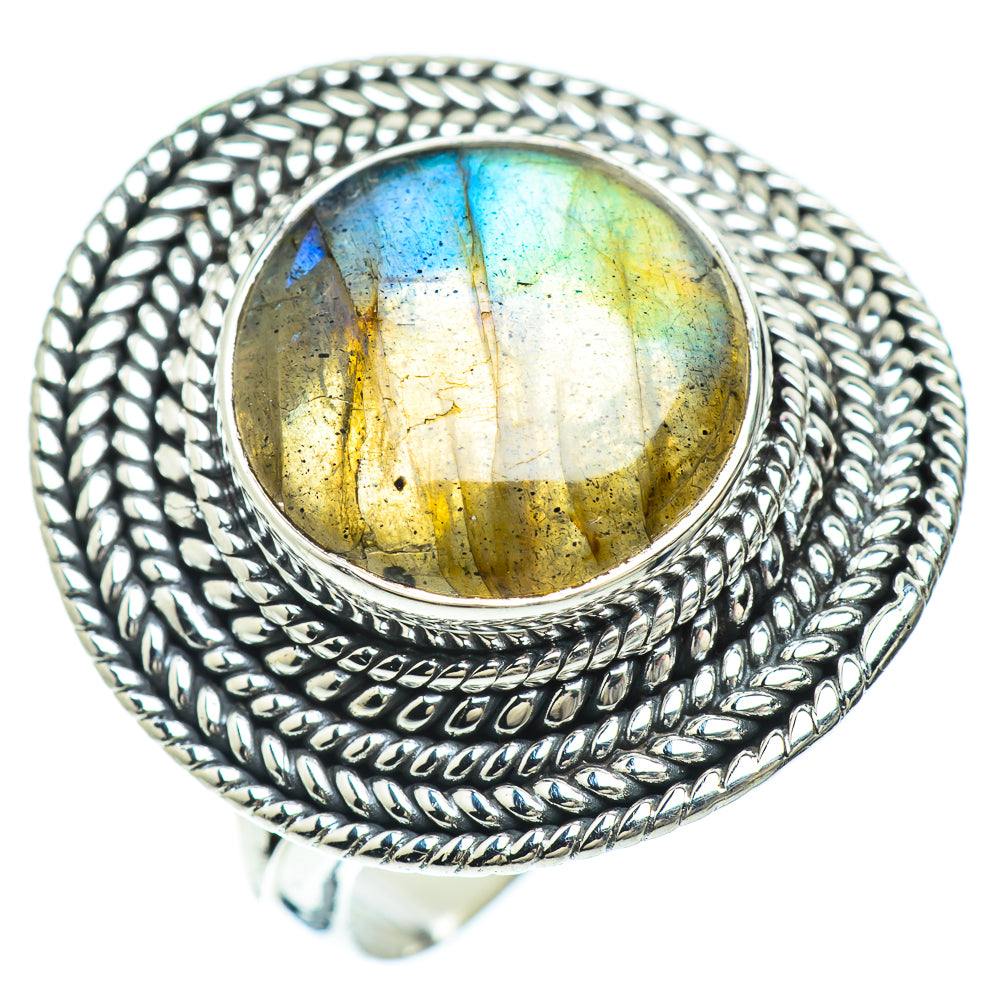 Labradorite Rings handcrafted by Anasilvercos - RING55963