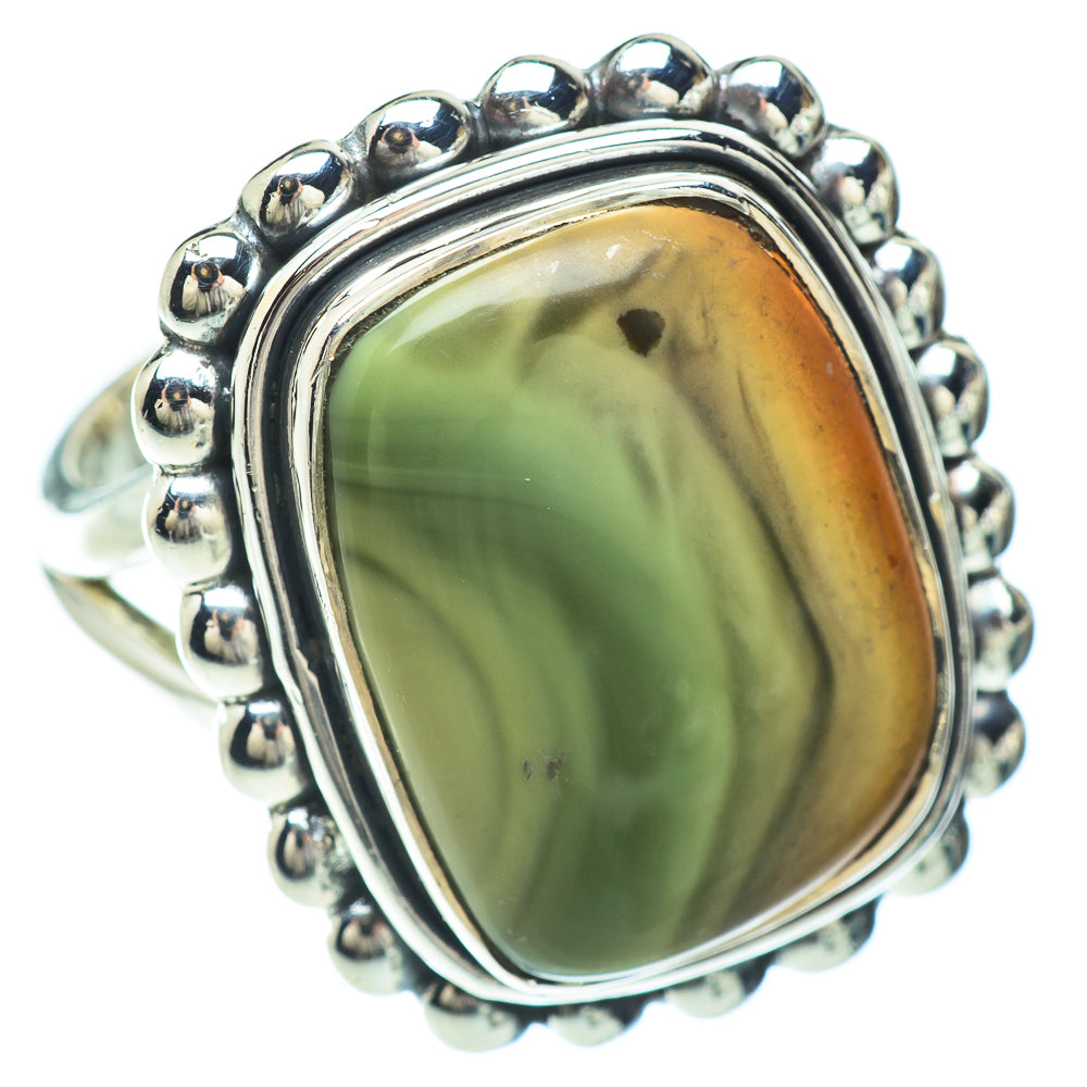 Willow Creek Jasper Rings handcrafted by Anasilvercos - RING55973