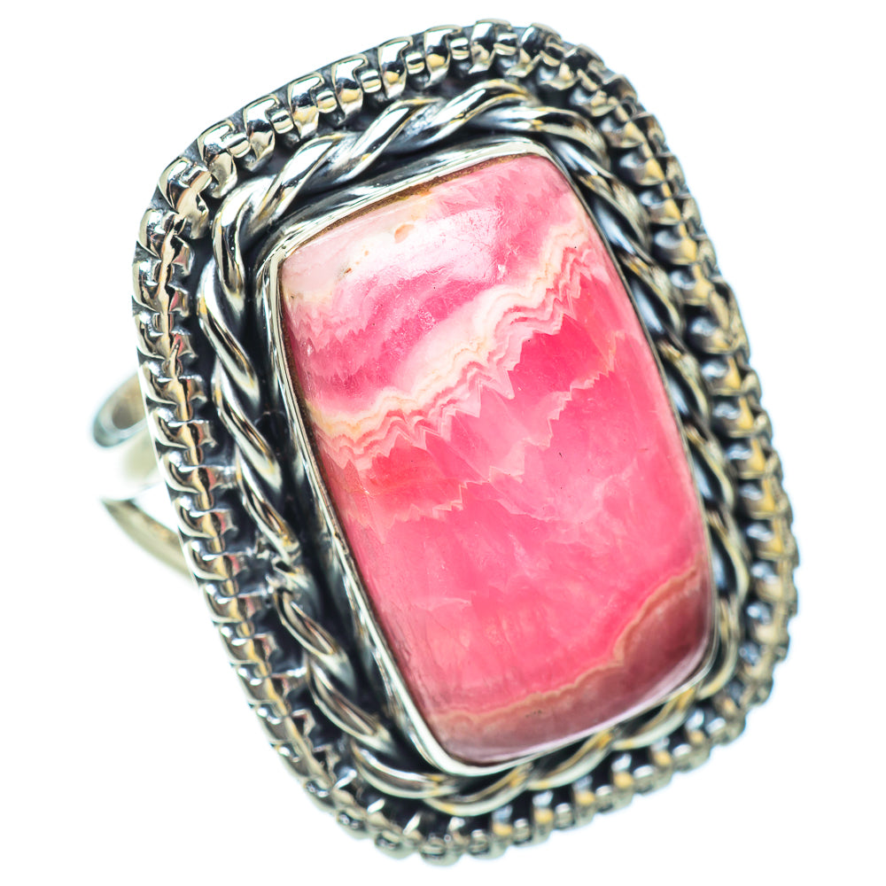 Rhodochrosite Rings handcrafted by Anasilvercos - RING56042