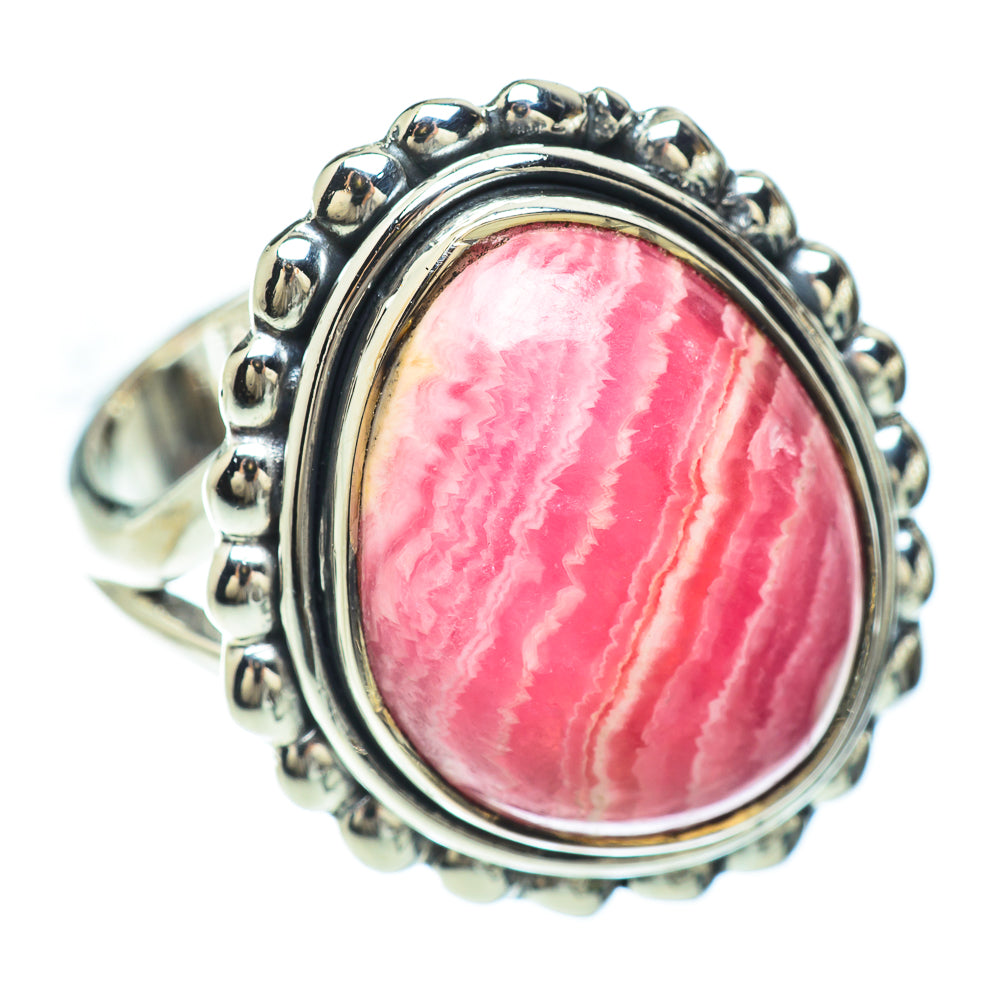 Rhodochrosite Rings handcrafted by Anasilvercos - RING56069