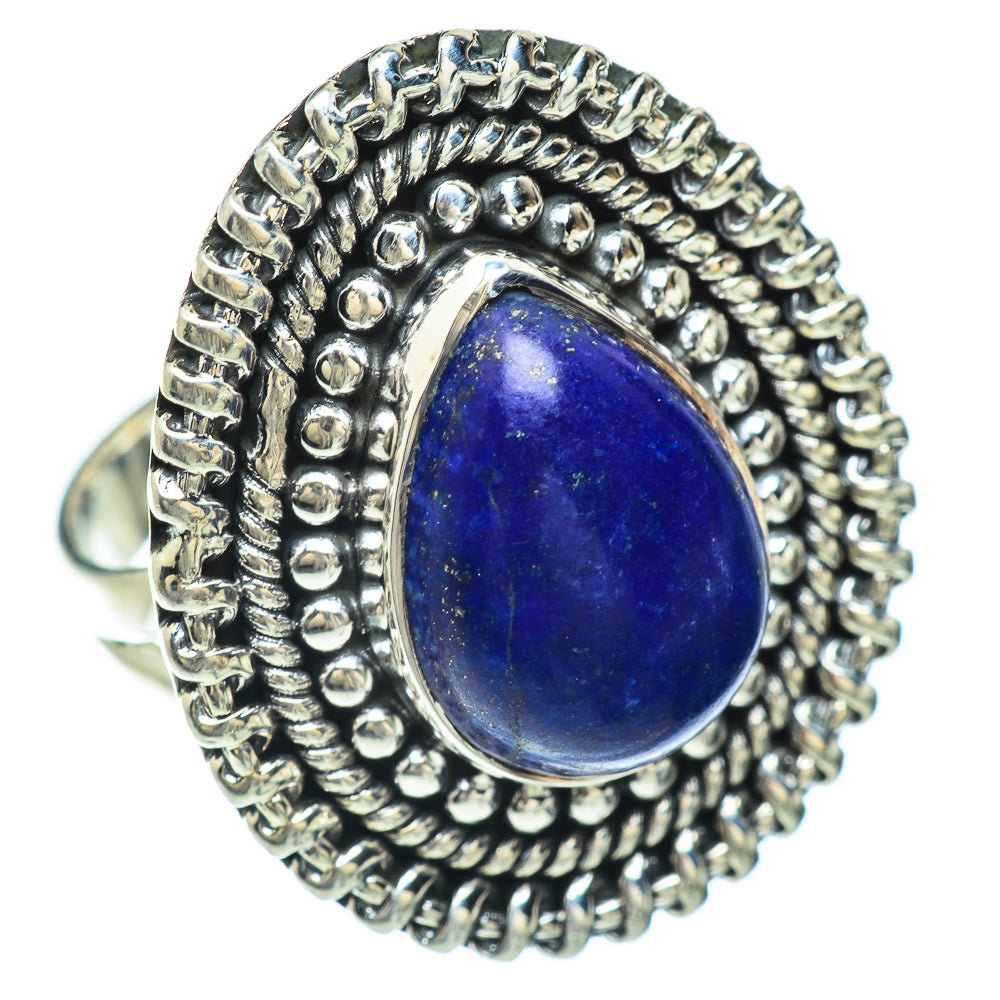 Lapis Lazuli Rings handcrafted by Anasilvercos - RING56079