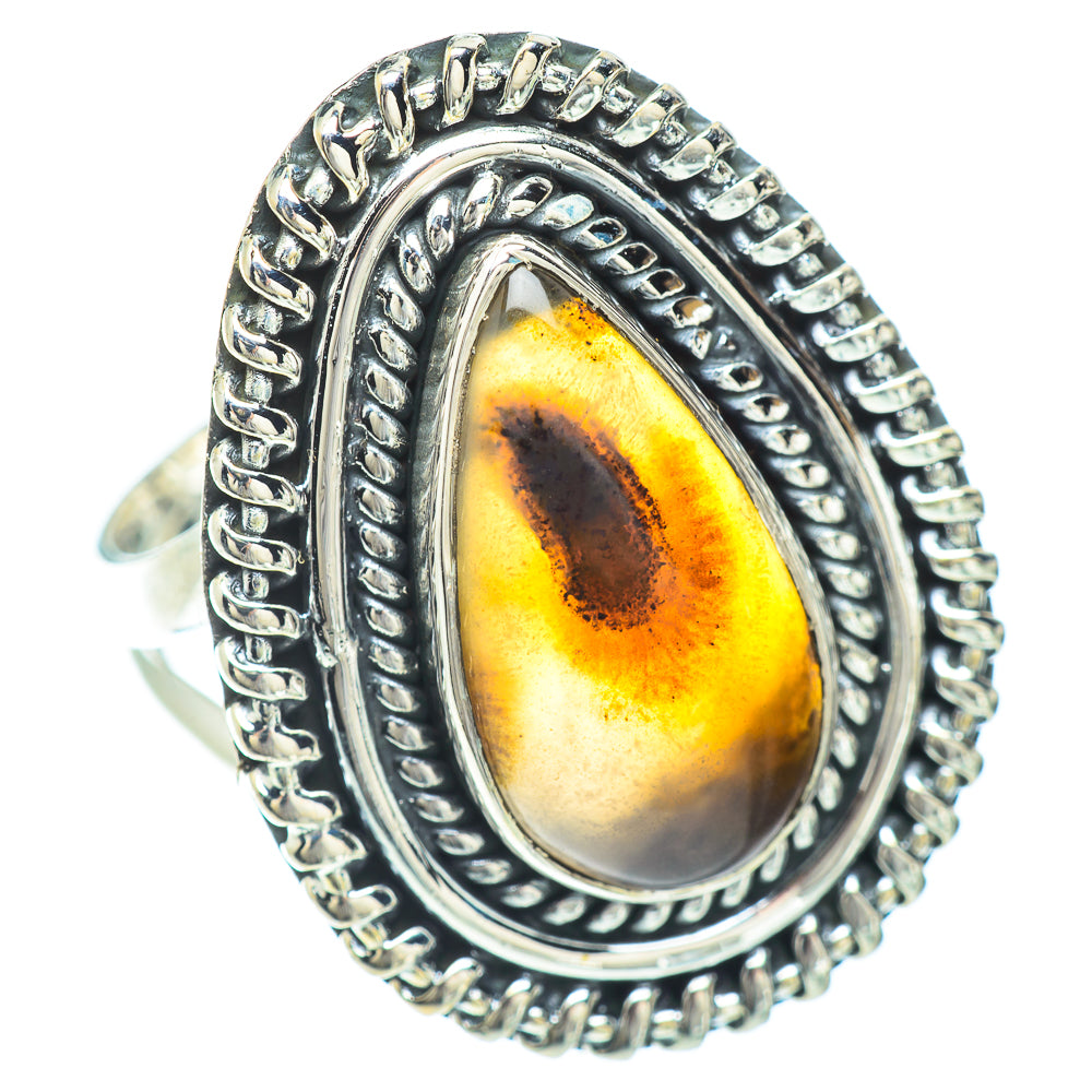 Montana Agate Rings handcrafted by Anasilvercos - RING56117 - Photo 2