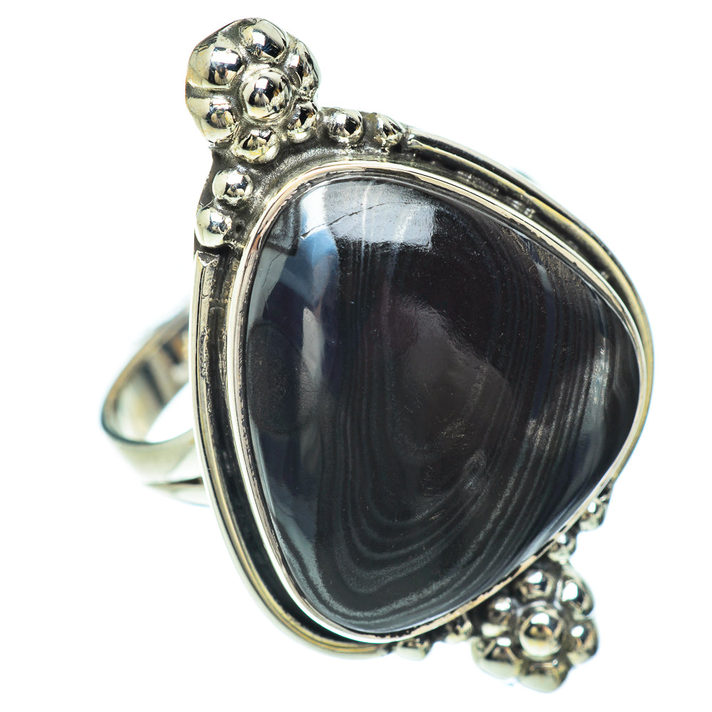 Psilomelane Rings handcrafted by Anasilvercos - RING56128