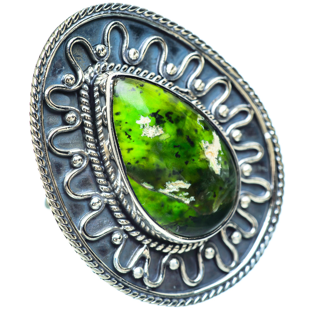 Emerald Rings handcrafted by Anasilvercos - RING56152