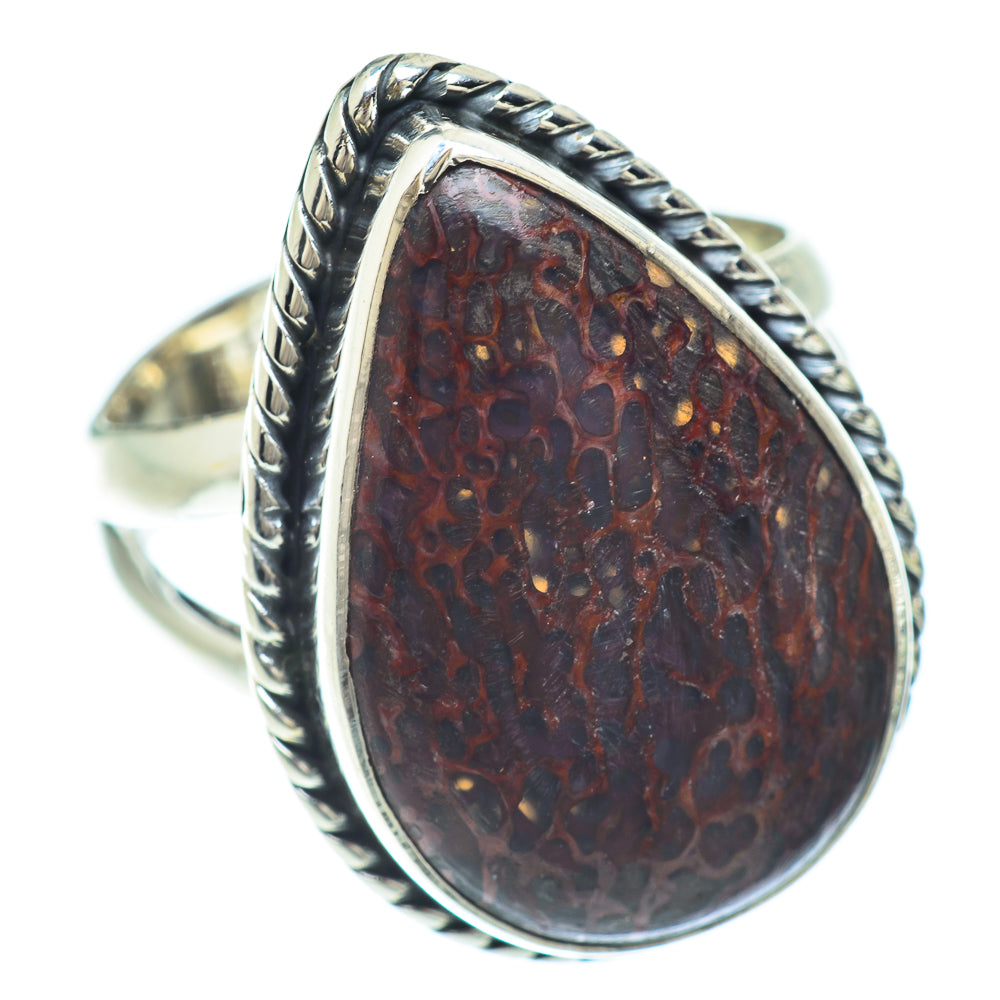 Dinosaur Bone Rings handcrafted by Anasilvercos - RING56247
