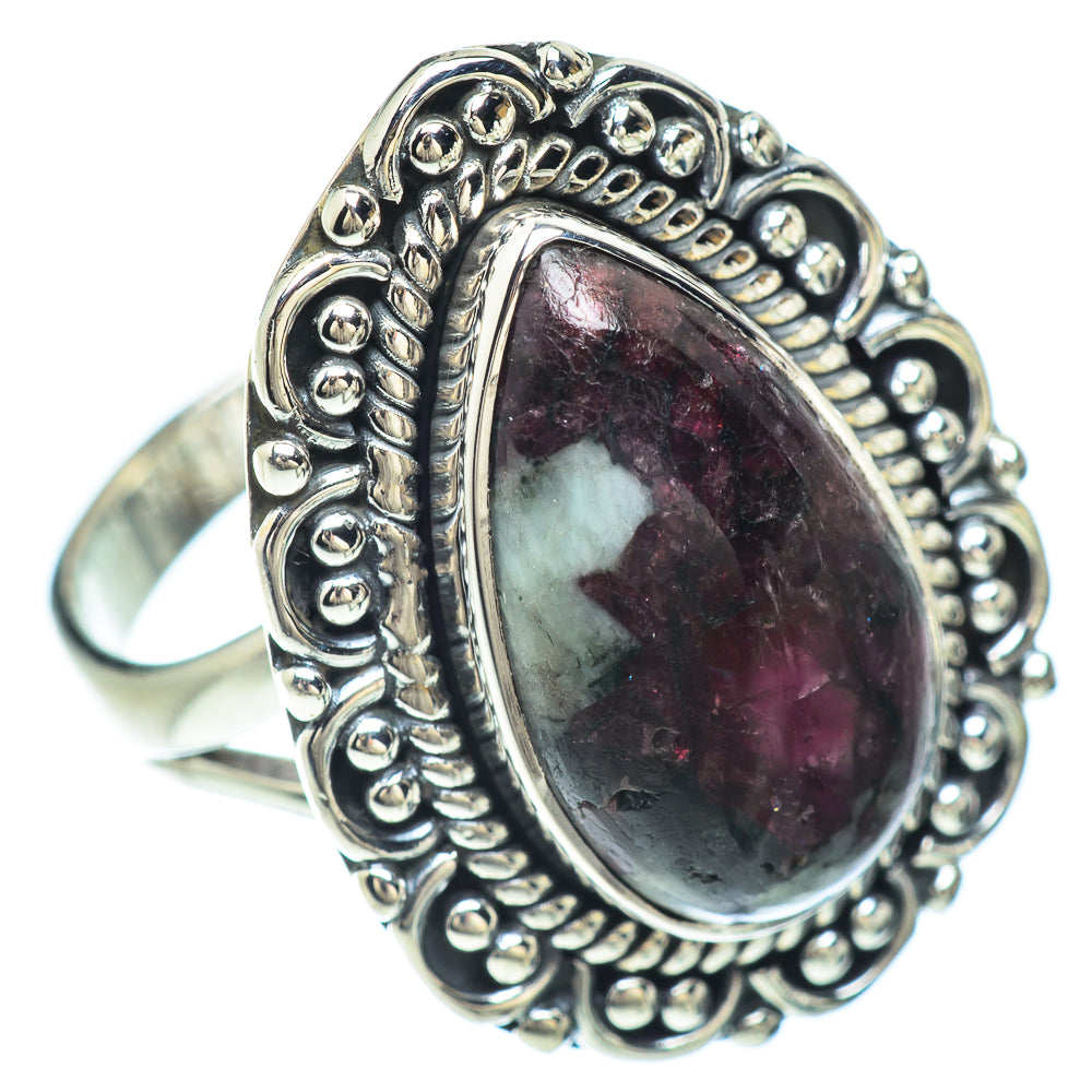 Russian Eudialyte Rings handcrafted by Anasilvercos - RING56252