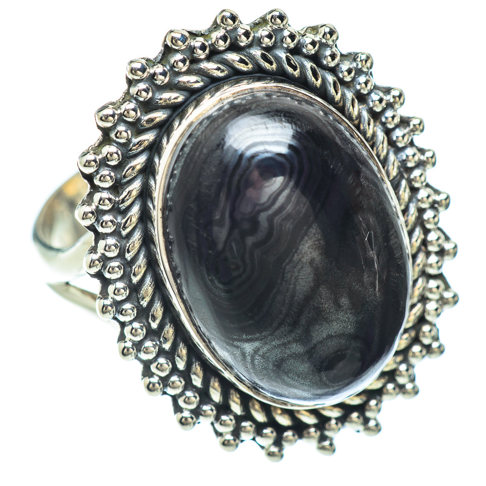 Psilomelane Rings handcrafted by Anasilvercos - RING56257