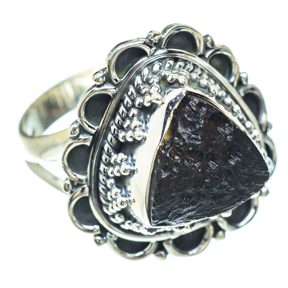 Tektite Rings handcrafted by Anasilvercos - RING56258