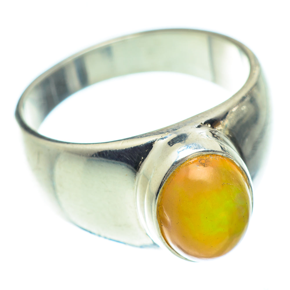 Ethiopian Opal Rings handcrafted by Anasilvercos - RING56263