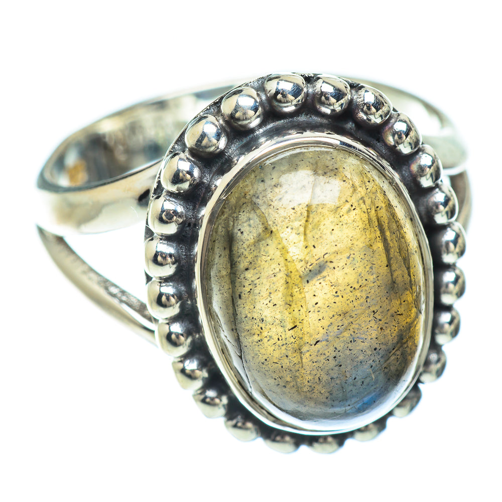 Labradorite Rings handcrafted by Anasilvercos - RING56268
