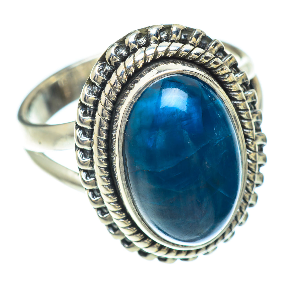 Chrysocolla In Quartz Rings handcrafted by Anasilvercos - RING56270