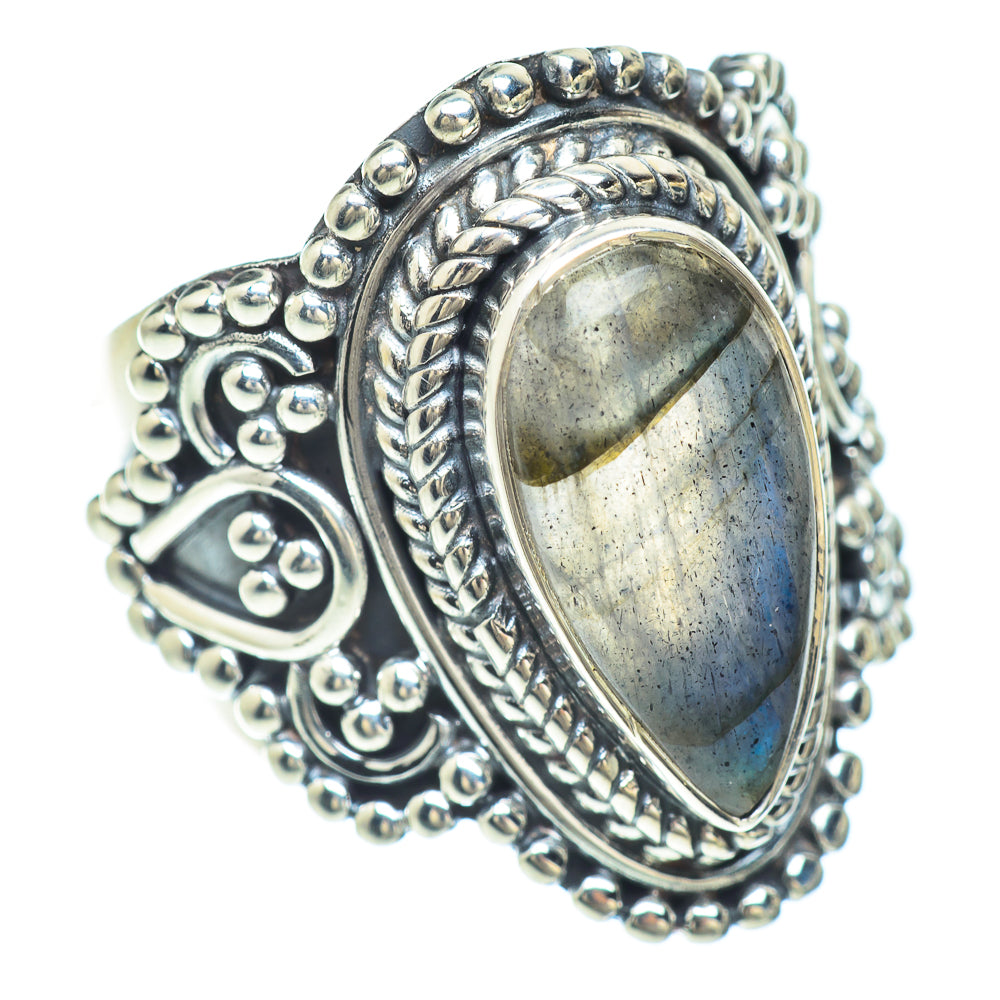 Labradorite Rings handcrafted by Anasilvercos - RING56273