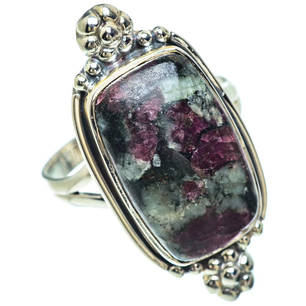 Russian Eudialyte Rings handcrafted by Anasilvercos - RING56288