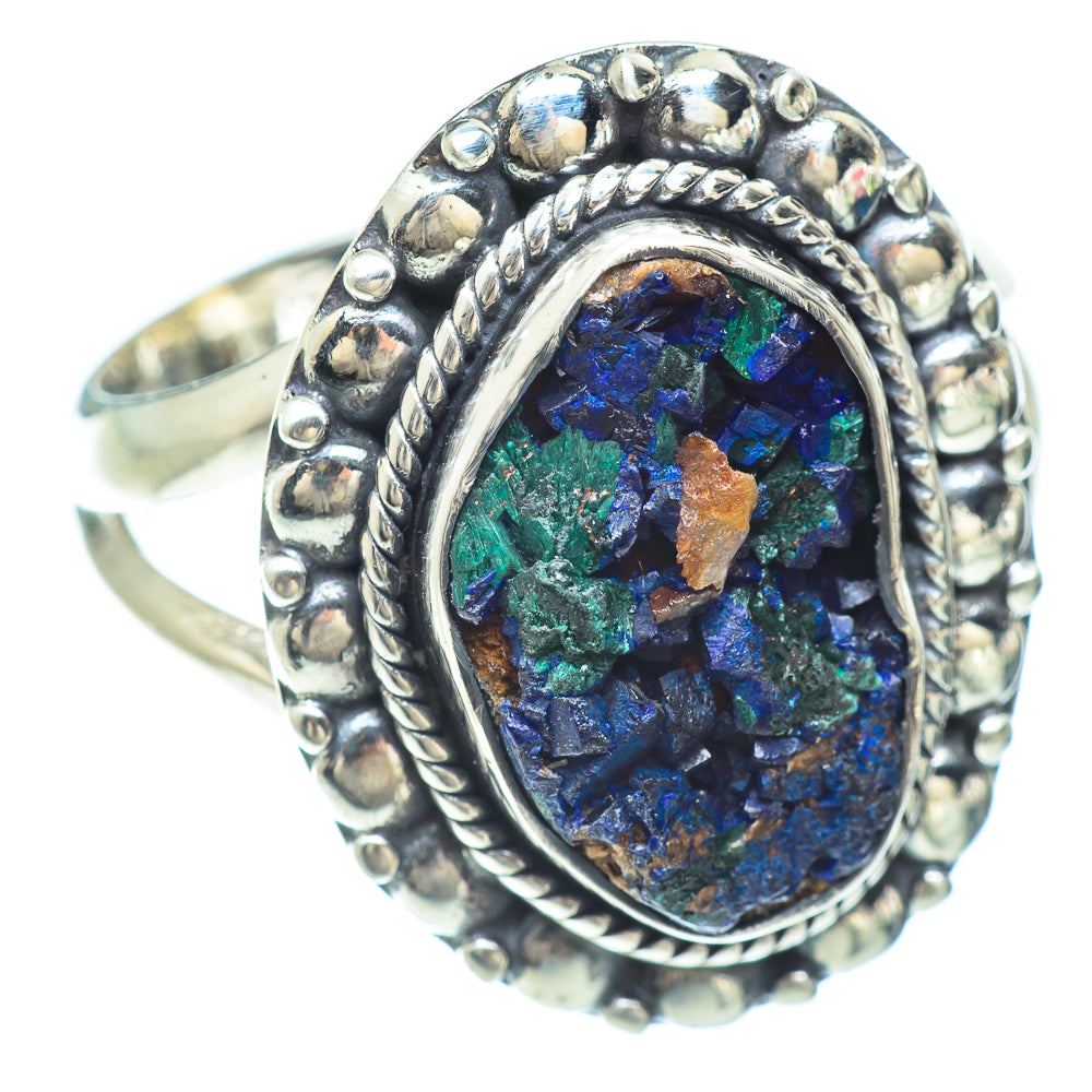 Azurite Rings handcrafted by Anasilvercos - RING56295