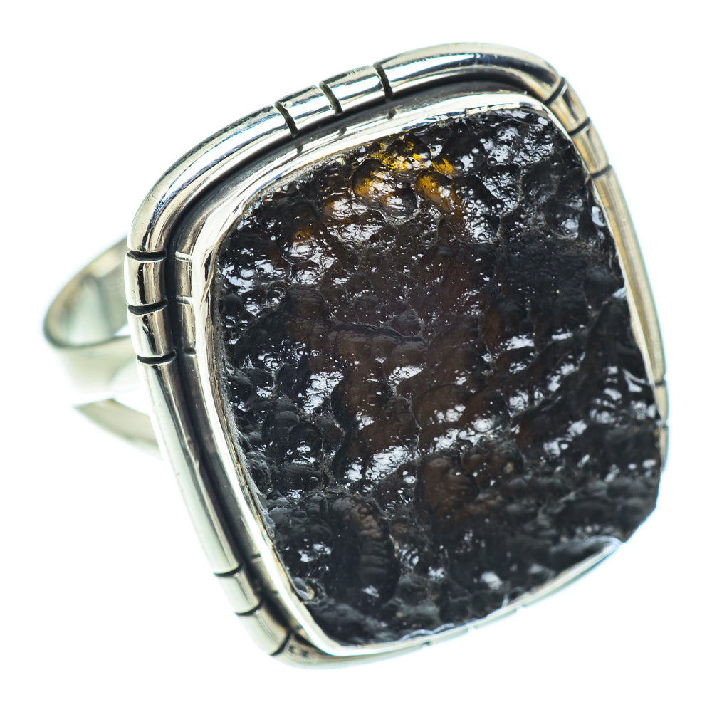 Tektite Rings handcrafted by Anasilvercos - RING56326