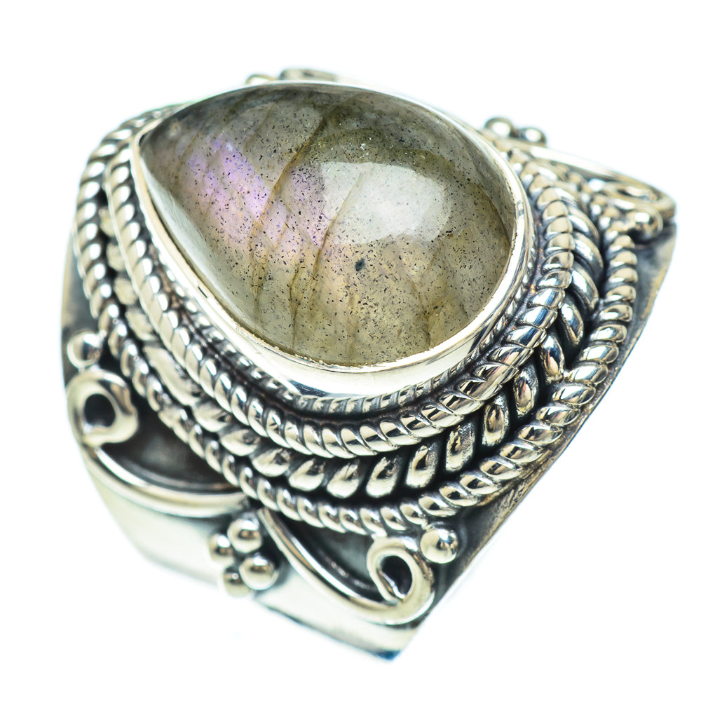 Labradorite Rings handcrafted by Anasilvercos - RING56352
