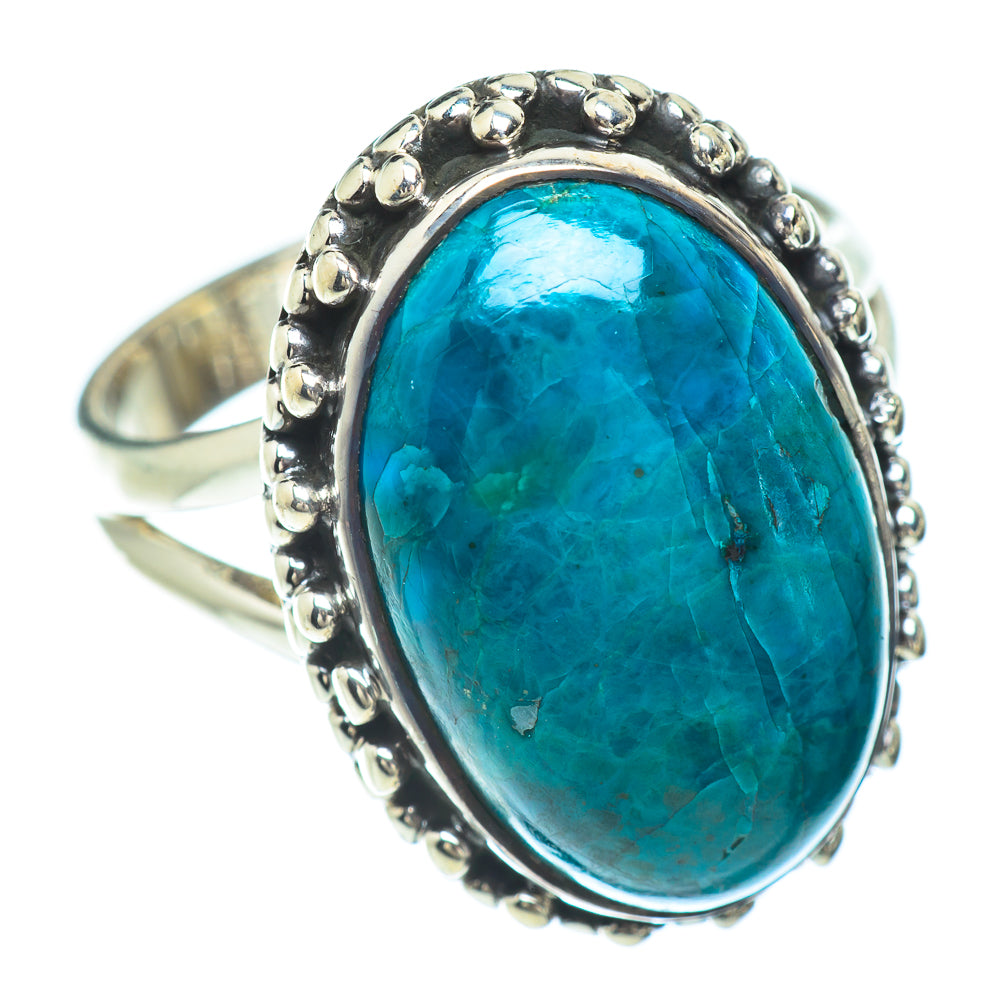 Chrysocolla Rings handcrafted by Anasilvercos - RING56359