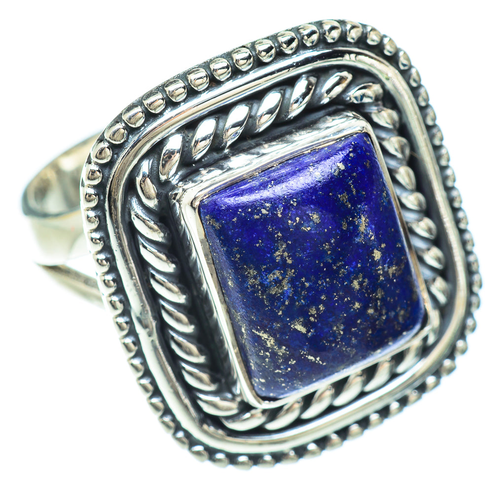 Lapis Lazuli Rings handcrafted by Anasilvercos - RING56385