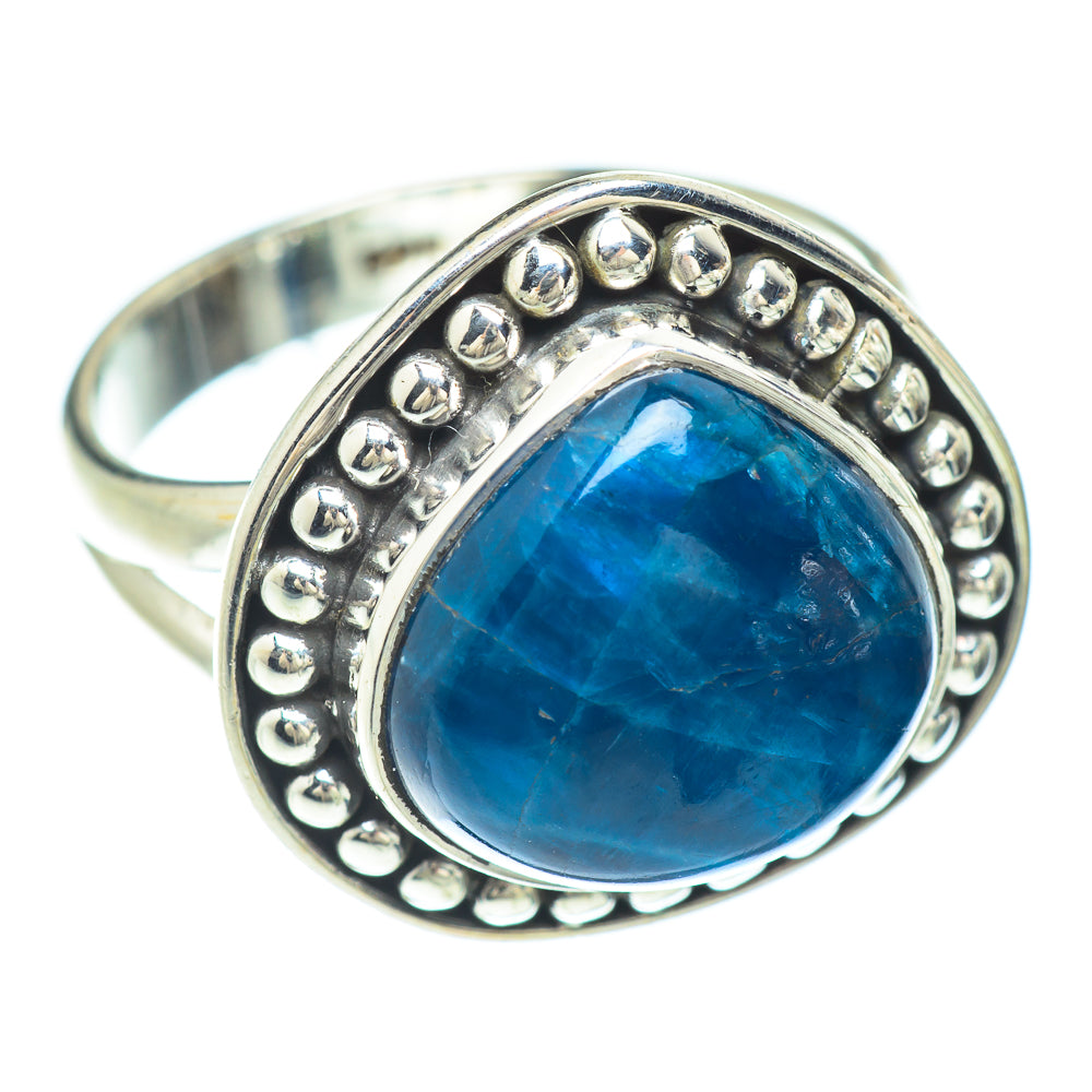 Chrysocolla In Quartz Rings handcrafted by Anasilvercos - RING56386
