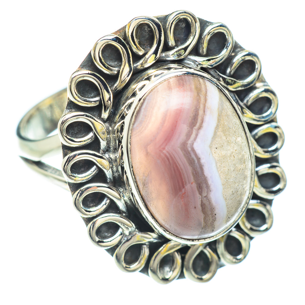 Botswana Agate Rings handcrafted by Anasilvercos - RING56396